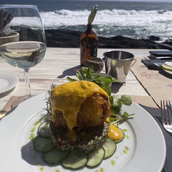 Comida del restaurante La Sal en Pichilemu