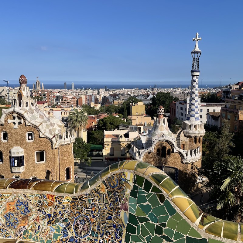 VIsta de Barcelona desde Parc Güell